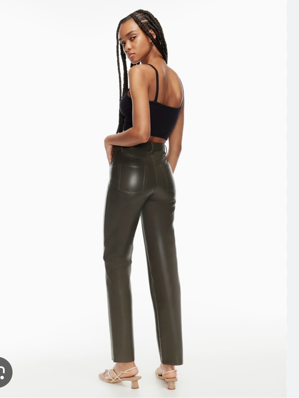 The Melina Pant in Chocolate Brown